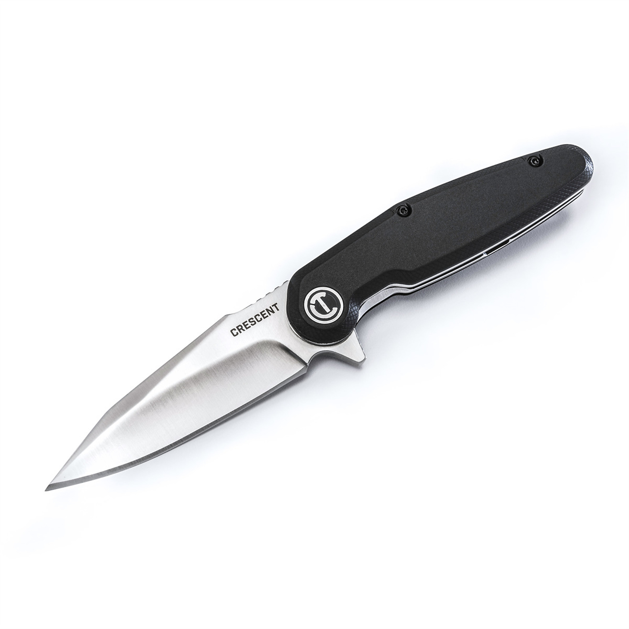 Gearwrench Pocket Knife — 3.5in., Aluminum, Harpoon Blade, Model# KDTCPK350C